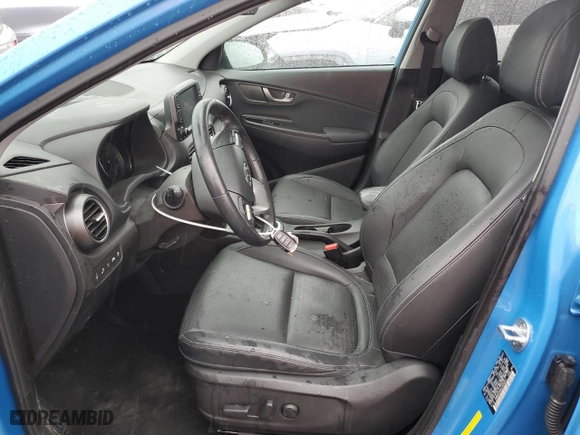 2020 Hyundai Kona Ultimate with VIN KM8K5CA54LU434257, listed as a Copart auction lot 44451105 with 32,316 mi miles and Salvage Title. Bid and sale history available at carsss.com. Image 7.