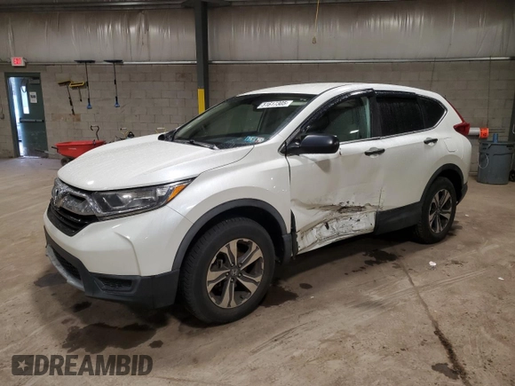 2017 Honda CR-V LX with VIN 2HKRW6H33HH201221, listed as a Copart auction lot 51617305 with 100,363 mi miles and Salvage Title. Bid and sale history available at carsss.com. Image 1.