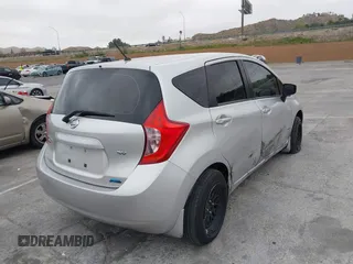 2015 Nissan Note SV with VIN 3N1CE2CP4FL372507, listed as a IAAI auction lot 42036475 with 85,998 mi miles and . Bid and sale history available at DreamBid. Image 4.