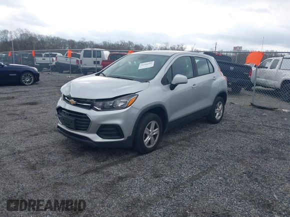 2018 Chevrolet Trax LS with VIN KL7CJNSB3JB568140, listed as a IAAI auction lot 41906602 with 137,506 mi miles and . Bid and sale history available at carsss.com. Image 17.