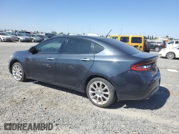 2013 Dodge Dart Limited with VIN 1C3CDFCH6DD133483, listed as a Copart auction lot 55659405 with 106,264 mi miles and Clean Title. Bid and sale history available at DreamBid. Image 2.