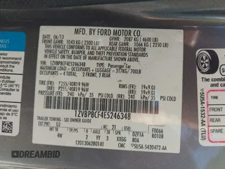2014 Ford Mustang GT with VIN 1ZVBP8CF4E5246348, listed as a IAAI auction lot 42375301 with 159,687 mi miles and . Bid and sale history available at DreamBid. Image 9.