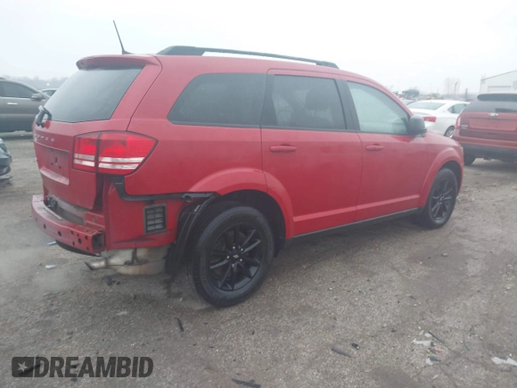 2020 Dodge Journey SE Value with VIN 3C4PDCAB7LT202345, listed as a IAAI auction lot 41517916 with 114,313 mi miles and . Bid and sale history available at carsss.com. Image 4.