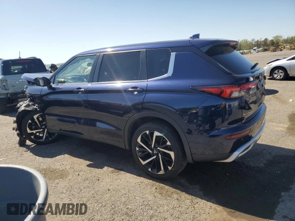 2022 Mitsubishi Outlander SE z VIN JA4J3UA82NZ008962, wystawiony jako Copart lot #54831055 z przebiegiem Nie podano mil oraz Szkoda całkowita • Salvage title. Historia ofert i sprzedaży dostępna na DreamBid. Obrazek 2.