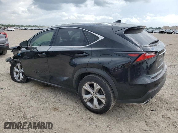 2017 Lexus NX 200t with VIN JTJYARBZ1H2076968, listed as a Copart auction lot 54685695 with 127,945 mi miles and Salvage title. Bid and sale history available at DreamBid. Image 2.