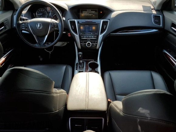 2017 Acura TLX with VIN 19UUB1F34HA008404, listed as a Copart auction lot 55491913 with 66,402 mi miles. Bid and sale history available at carsss.com. Image 8.
