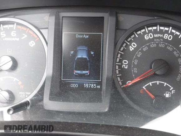 2023 Toyota Tacoma SR with VIN 3TYCZ5AN5PT138770, listed as a IAAI auction lot 41461423 with 19,785 mi miles and . Bid and sale history available at DreamBid. Image 15.