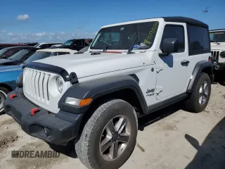 2018 Jeep Wrangler Sport with VIN 1C4GJXAG2JW212946, listed as a Copart auction lot 74091024 with Not Provided miles and Salvage Title. Bid and sale history available at carsss.com. Image 1.