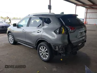 2018 Nissan Rogue SV with VIN 5N1AT2MV3JC708624, listed as a IAAI auction lot 41857099 with 117,637 mi miles. Bid and sale history available at carsss.com. Image 3.