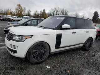 2017 Land Rover Range Rover with VIN SALGR2FK9HA360049, listed as a Copart auction lot 82036974 with 52,843 mi miles and Clean title. Bid and sale history available at DreamBid. Image 1.