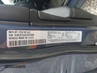 2020 Jeep Grand Cherokee High Altitude with VIN 1C4RJFCG4LC427085, listed as a Copart auction lot 51083235 with 82,832 mi miles and Salvage title. Bid and sale history available at DreamBid. Image 12.