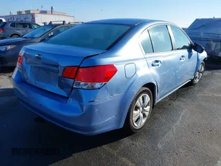 2010 Subaru Legacy 2.5i with VIN 4S3BMCA61A3228929, listed as a IAAI auction lot 41729142 with 114,875 mi miles. Bid and sale history available at carsss.com. Image 4.