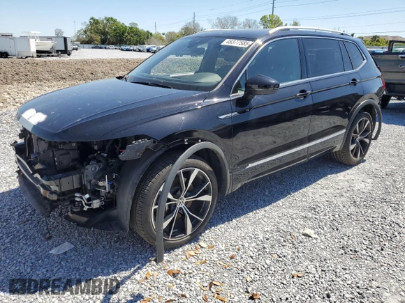 2023 Volkswagen Tiguan SEL R-Line z VIN 3VV4B7AX0PM106487, wystawiony jako Copart lot #48377585 z przebiegiem 19 646 mil mil oraz Szkoda całkowita • Salvage title. Historia ofert i sprzedaży dostępna na DreamBid. Obrazek 1.