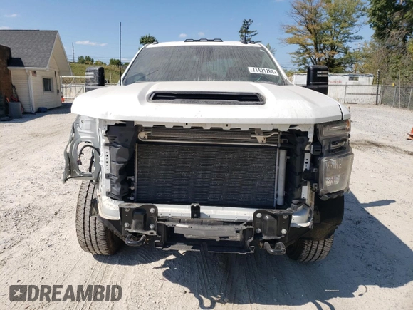2024 Chevrolet Silverado 3500HD Work Truck with VIN 1GC3YSE71RF153620, listed as a Copart auction lot 71421264 with 14,166 mi miles and Salvage Title. Bid and sale history available at carsss.com. Image 5.