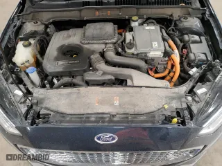2020 Ford Fusion Hybrid Titanium with VIN 3FA6P0RU3LR233957, listed as a Copart auction lot 84908134 with 71,666 mi miles and Salvage Title. Bid and sale history available at carsss.com. Image 11.