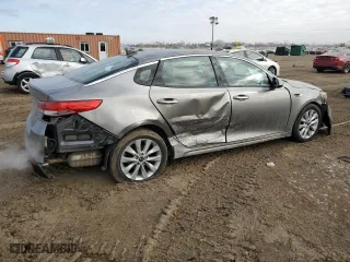 2018 Kia Optima EX with VIN 5XXGU4L33JG223701, listed as a Copart auction lot 44531825 with 84,419 mi miles and Salvage Title. Bid and sale history available at carsss.com. Image 3.