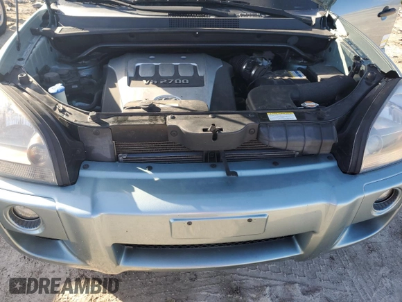 2006 Hyundai Tucson GLS with VIN KM8JN12D76U329514, listed as a Copart auction lot 75214554 with 62,605 mi miles and Non Repairable. Bid and sale history available at carsss.com. Image 12.