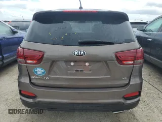 2019 Kia Sorento LX with VIN 5XYPGDA55KG565966, listed as a Copart auction lot 75736284 with Not Provided miles and Salvage Title. Bid and sale history available at DreamBid. Image 6.