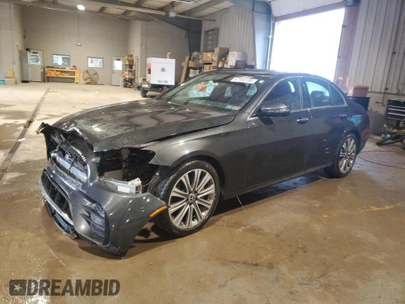 2021 Mercedes-Benz E-Class E 350 with VIN W1KZF8EB6MA968351, listed as a Copart auction lot 47388195 with 36,966 mi miles and Salvage Title. Bid and sale history available at carsss.com. Image 1.