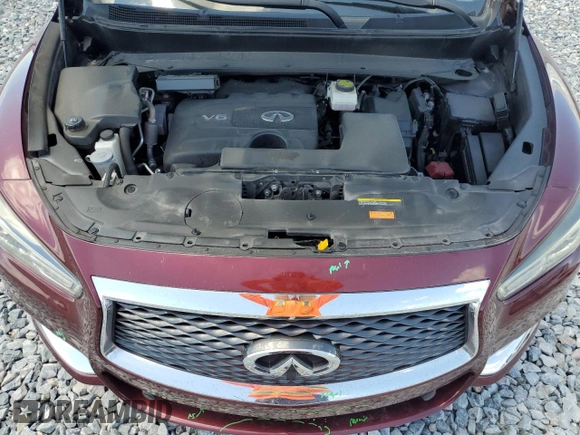 2019 Infiniti QX60 LUXE with VIN 5N1DL0MN4KC557490, listed as a Copart auction lot 51164225 with 57,359 mi miles and Salvage Title. Bid and sale history available at carsss.com. Image 12.