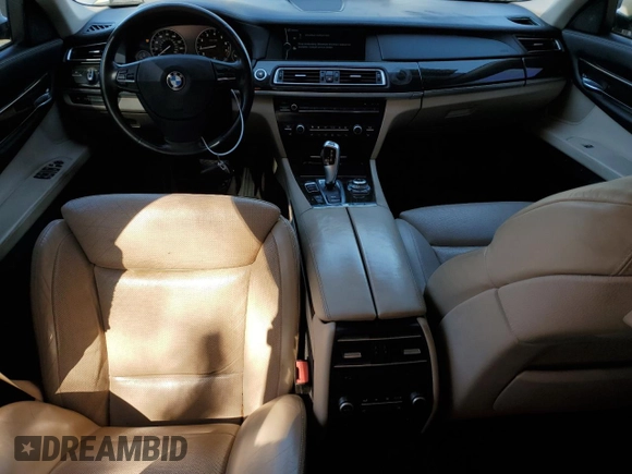 2010 BMW 7 Series 750Li with VIN WBAKB8C52ACY63372, listed as a Copart auction lot 49962145 with 142,480 mi miles and Clean title. Bid and sale history available at DreamBid. Image 8.