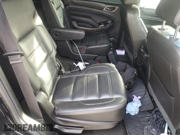 2018 GMC Yukon Denali with VIN 1GKS2CKJ6JR312982, listed as a Copart auction lot 79202324 with 134,348 mi miles and Salvage Title. Bid and sale history available at carsss.com. Image 10.