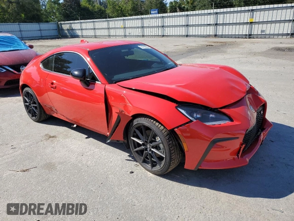 2024 Toyota GR86 Premium with VIN JF1ZNBE10R9759624, listed as a Copart auction lot 74792034 with 3,798 mi miles and Salvage Title. Bid and sale history available at carsss.com. Image 4.