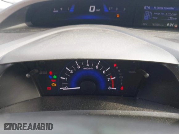 2012 Honda Civic EX with VIN 19XFB2F81CE098044, listed as a IAAI auction lot 42064121 with 147,628 mi miles and . Bid and sale history available at DreamBid. Image 7.