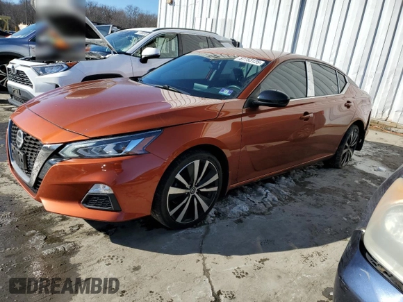 2020 Nissan Altima 2.5 SR with VIN 1N4BL4CV4LC154492, listed as a Copart auction lot 87753125 with 50,131 mi miles and Salvage Title. Bid and sale history available at carsss.com. Image 1.