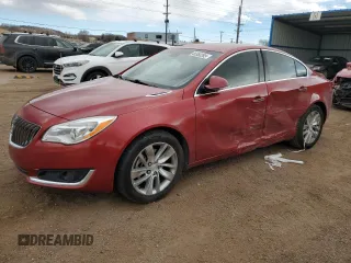 2014 Buick Regal Premium I with VIN 2G4GN5EX2E9289409, listed as a Copart auction lot 46550265 with 115,737 mi miles and Salvage Title. Bid and sale history available at carsss.com. Image 1.
