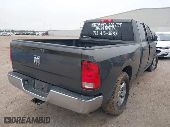 2019 Ram 1500 Classic Express with VIN 1C6RR6FT5KS745987, listed as a IAAI auction lot 41288475 with 126,339 mi miles. Bid and sale history available at carsss.com. Image 4.