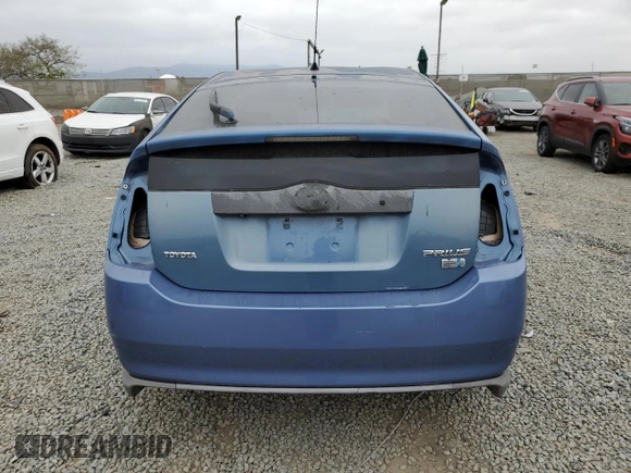 2008 Toyota Prius with VIN JTDKB20U287757616, listed as a Copart auction lot 52596535 with 252,137 mi miles and Clean Title. Bid and sale history available at carsss.com. Image 6.