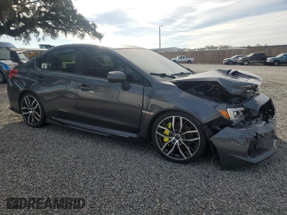 2021 Subaru WRX STI with VIN JF1VA2E68M9816313, listed as a Copart auction lot 44626635 with 0 mi miles and Non Repairable. Bid and sale history available at carsss.com. Image 4.
