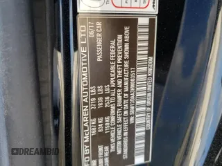 2017 McLaren 570S z VIN SBM13DAA3HW003517, wystawiony jako Copart lot #37948714 z przebiegiem 7587 mil mil oraz . Historia ofert i sprzedaży dostępna na DreamBid. Obrazek 15.