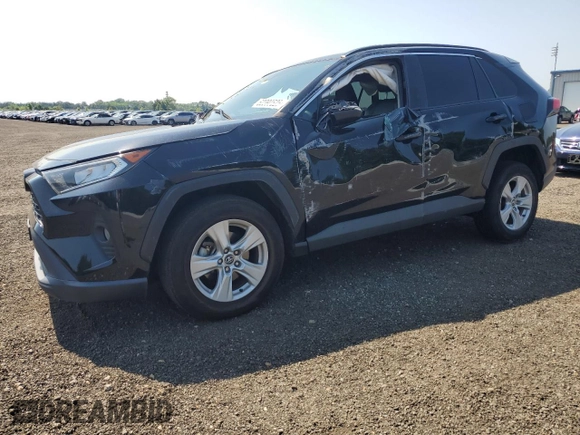 2020 Toyota RAV4 XLE z VIN 2T3P1RFV0LW102224, wystawiony jako Copart lot #62390525 z przebiegiem 80 623 mil mil oraz Szkoda całkowita • Salvage title. Historia ofert i sprzedaży dostępna na DreamBid. Obrazek 1.