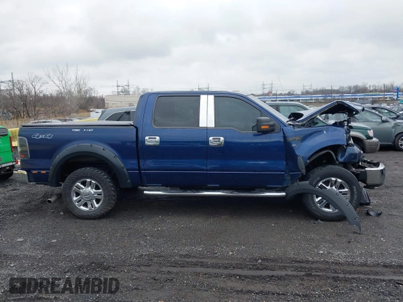 2008 Ford F-150 XLT with VIN 1FTPW14528FB49009, listed as a IAAI auction lot 41795307 with 147,334 mi miles and . Bid and sale history available at DreamBid. Image 13.