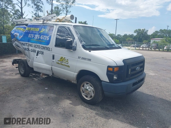 2011 Ford Econoline Cargo Commercial with VIN 1FTNE1EW0BDB35484, listed as a IAAI auction lot 42432502 with Not provided miles and . Bid and sale history available at DreamBid. Image 1.