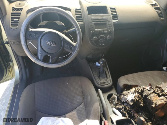 2013 Kia Soul with VIN KNDJT2A51D7550595, listed as a Copart auction lot 48865445 with 0 mi miles and Salvage Title. Bid and sale history available at carsss.com. Image 8.