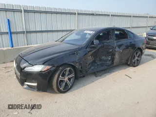 2018 Jaguar XF 25t R-Sport with VIN SAJBL4FX6JCY56206, listed as a Copart auction lot 65012104 with 41,195 mi miles and Salvage Title. Bid and sale history available at carsss.com. Image 1.