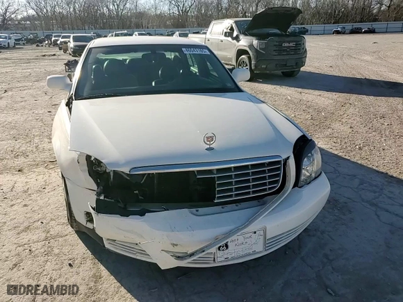 2005 Cadillac DeVille with VIN 1G6KD54Y45U214602, listed as a Copart auction lot 46043165 with 180,694 mi miles and Salvage Title. Bid and sale history available at carsss.com. Image 10.