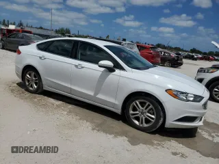 2018 Ford Fusion SE with VIN 3FA6P0HD9JR265486, listed as a Copart auction lot 55090775 with 119,253 mi miles and Clean Title. Bid and sale history available at DreamBid. Image 4.
