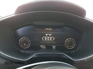 2020 Audi TT with VIN TRUAEAFV1L1000947, listed as a Copart auction lot 37233833 with 22,657 mi miles and . Bid and sale history available at DreamBid. Image 9.