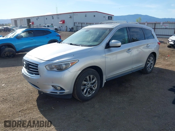 2015 Infiniti QX60 with VIN 5N1AL0MM8FC540482, listed as a IAAI auction lot 42221982 with 125,104 mi miles and . Bid and sale history available at DreamBid. Image 2.
