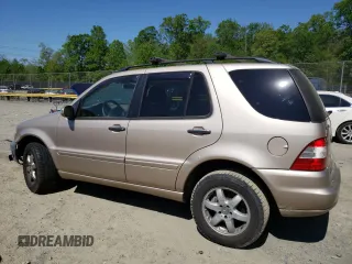 2004 Mercedes-Benz M with VIN 4JGAB75EX4A491796, listed as a Copart auction lot 54076205 with 122,831 mi miles and Clean Title. Bid and sale history available at carsss.com. Image 2.