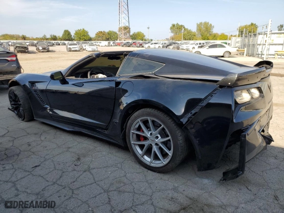 2016 Chevrolet Corvette Z06 2LZ with VIN 1G1YS2D65G5608464, listed as a Copart auction lot 71819514 with 20,738 mi miles and Salvage Title. Bid and sale history available at carsss.com. Image 2.