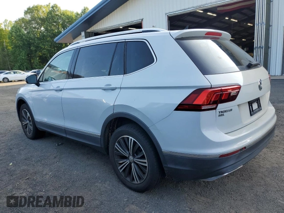 2018 Volkswagen Tiguan SEL z VIN 3VV2B7AXXJM009697, wystawiony jako Copart lot #66335425 z przebiegiem 129 117 mil mil oraz Czysty tytuł • Clean title. Historia ofert i sprzedaży dostępna na DreamBid. Obrazek 2.