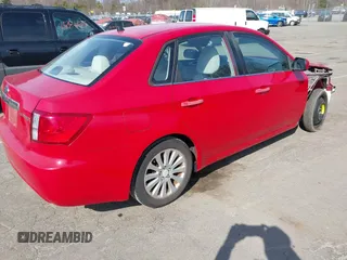 2008 Subaru Impreza Sedan (Natl) i with VIN JF1GE61668H523466, listed as a IAAI auction lot 41748736 with 169,770 mi miles. Bid and sale history available at carsss.com. Image 4.