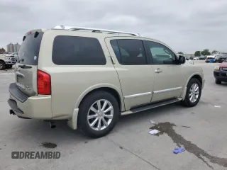 2008 Infiniti QX56 with VIN 5N3AA08C18N907177, listed as a Copart auction lot 53123805 with 234,804 mi miles and Salvage Title. Bid and sale history available at carsss.com. Image 3.