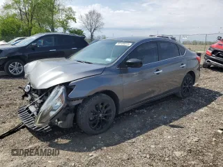 2018 Nissan Sentra S z VIN 3N1AB7AP7JY331347, wystawiony jako Copart lot #55109315 z przebiegiem 42 707 mil mil oraz Szkoda całkowita • Salvage title. Historia ofert i sprzedaży dostępna na DreamBid. Obrazek 1.