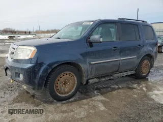 2010 Honda Pilot Touring with VIN 5FNYF4H99AB501127, listed as a Copart auction lot 52602285 with 271,602 mi miles and Salvage Title. Bid and sale history available at carsss.com. Image 1.
